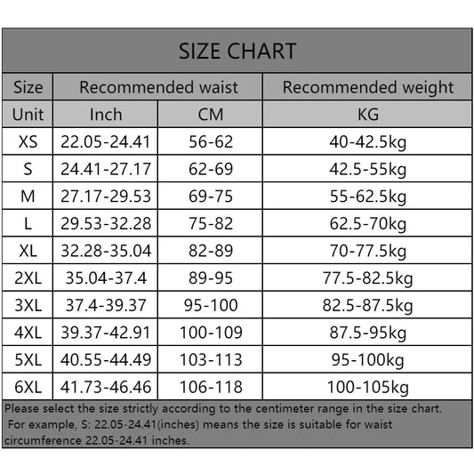 Women's Waist Trainer & Tummy Control Body Shaper – Slimming Compression Belt XS to 6XL