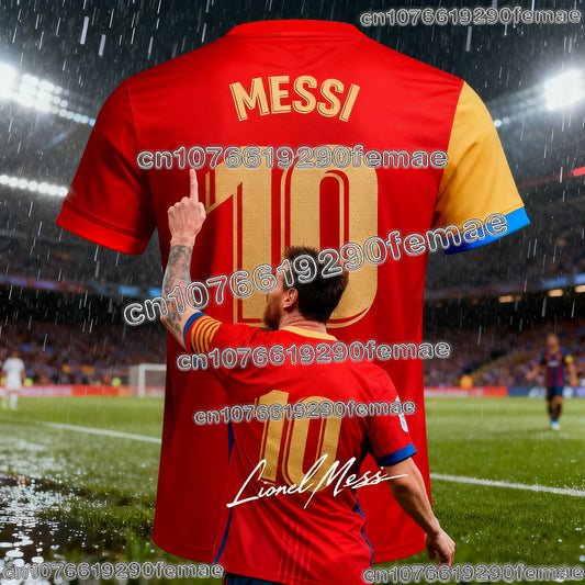 Messi #10 Fan Edition Football Jersey 2026 – Kids & Adults | Quick-Dry | World Cup