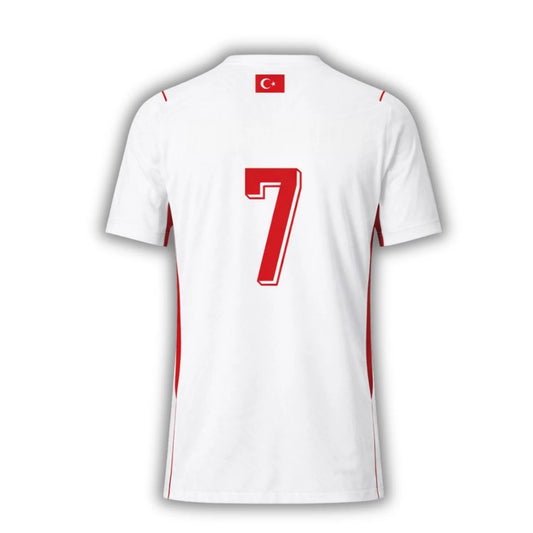 Türkiye Soccer Fan 3D T-Shirt 2026 – Number Football Jersey | Kids & Adults (100-160, S-6XL)