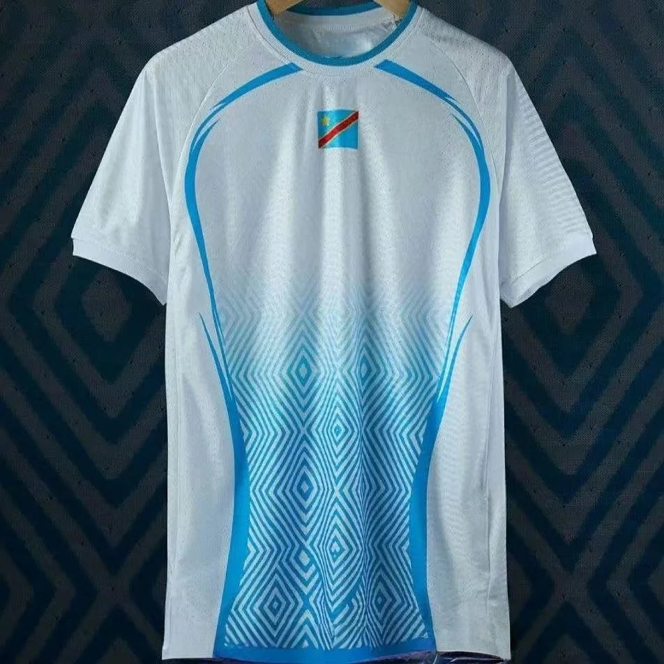 DR Congo Football Fan Jersey 2026 – Les Léopards | Quick-Dry Breathable | Kids & Adults | World Cup 2026