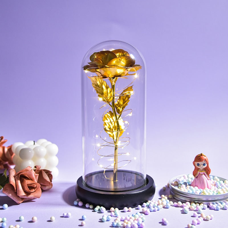 Preserved rose gift elegant packaging - ready to gift for women and girls