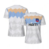 Haiti 2026 Football T-Shirt – 3D Flag Print Fan Outfit | Adults & Kids | Breathable | XXS-6XL