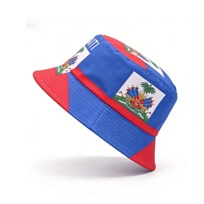 World Cup 2026 Reversible Bucket Hat – National Flag Fan Hat | 60+ Countries | Unisex | Sun Protection