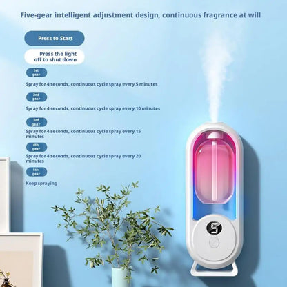 Diffuseur d'Huiles Essentielles USB – Lumière & Brume Automatique