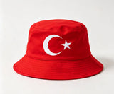 World Cup 2026 Reversible Bucket Hat – National Flag Fan Hat | 60+ Countries | Unisex | Sun Protection