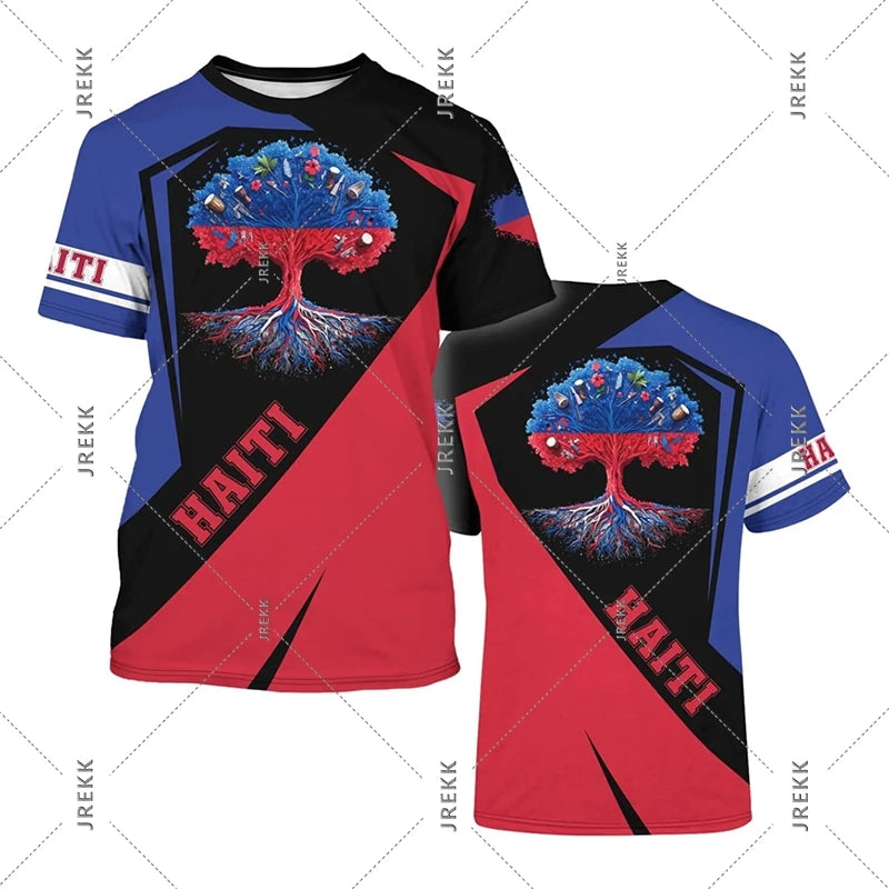 Haiti Soccer Fan T-Shirt – Flag Day & World Cup 2026 | Men Women Kids (S-6XL)