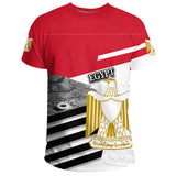 Egypt Flag 3D Print T-Shirt – Egyptian National Emblem | Oversized Unisex | XXS-4XL | World Cup 2026 Fan