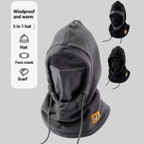 3-in-1 Winter Balaclava Hat – Windproof Fleece Mask & Neck Warmer for Men & Women (5 Colors)