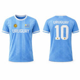 Uruguay Football Jersey T-Shirt 2026 – 3D Flag Print | Unisex | Quick-Dry | XXS to 6XL