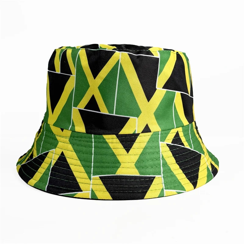 World Cup 2026 Reversible Bucket Hat – National Flag Fan Hat | 60+ Countries | Unisex | Sun Protection
