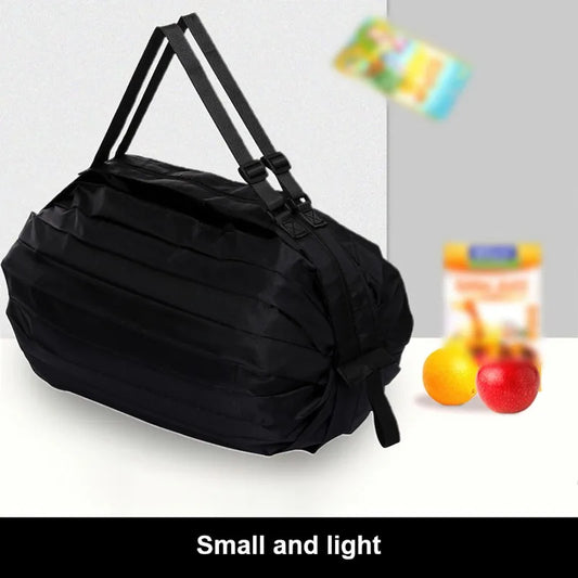 Foldable Reusable Home Shopping Bag – Lightweight Nylon Tote for Grocery, Beach & Storage