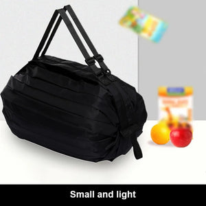 Foldable Reusable Home Shopping Bag – Lightweight Nylon Tote for Grocery, Beach & Storage