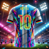 Messi #10 Graffiti 2-Piece Set 2026 – Jersey & Shorts | Oversize Unisex | Kids & Adults | World Cup