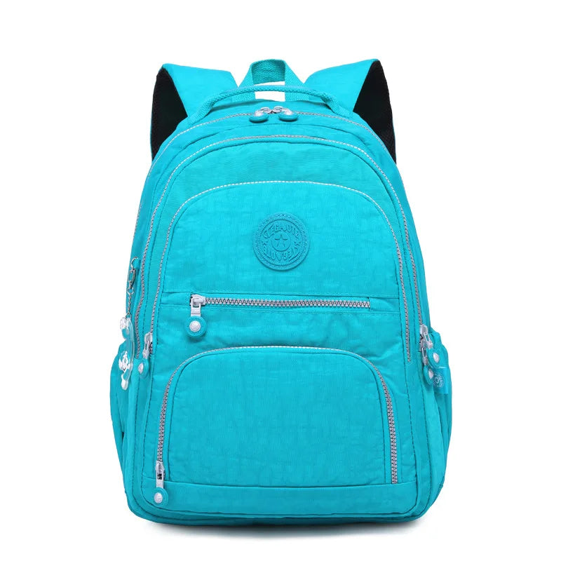 Tegaote School Backpack Student for Teenage Girl Boy 2024 Travel Back Packs Bag Women Nylon Waterproof Laptop Bagpack Unisex