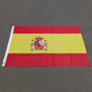 Spain Flag – Espana Football Banner | 2 Sizes | Indoor & Outdoor | World Cup 2026