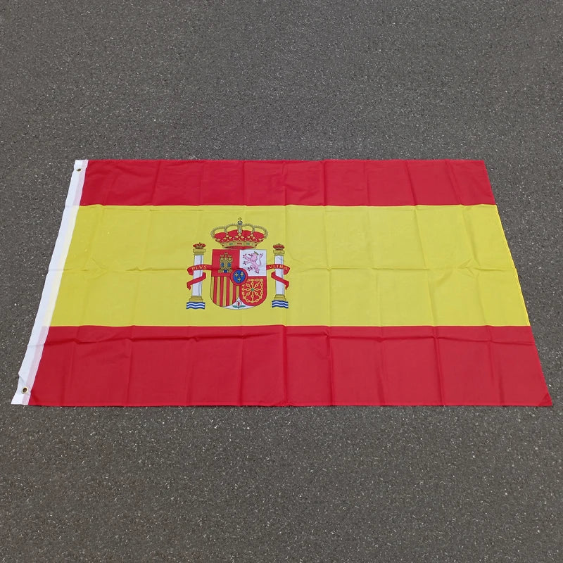 Spain Flag – Espana Football Banner | 2 Sizes | Indoor & Outdoor | World Cup 2026