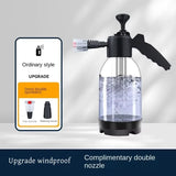 2L Pneumatic Foam Sprayer – Handheld High Pressure Car Wash & Home Disinfectant Bottle