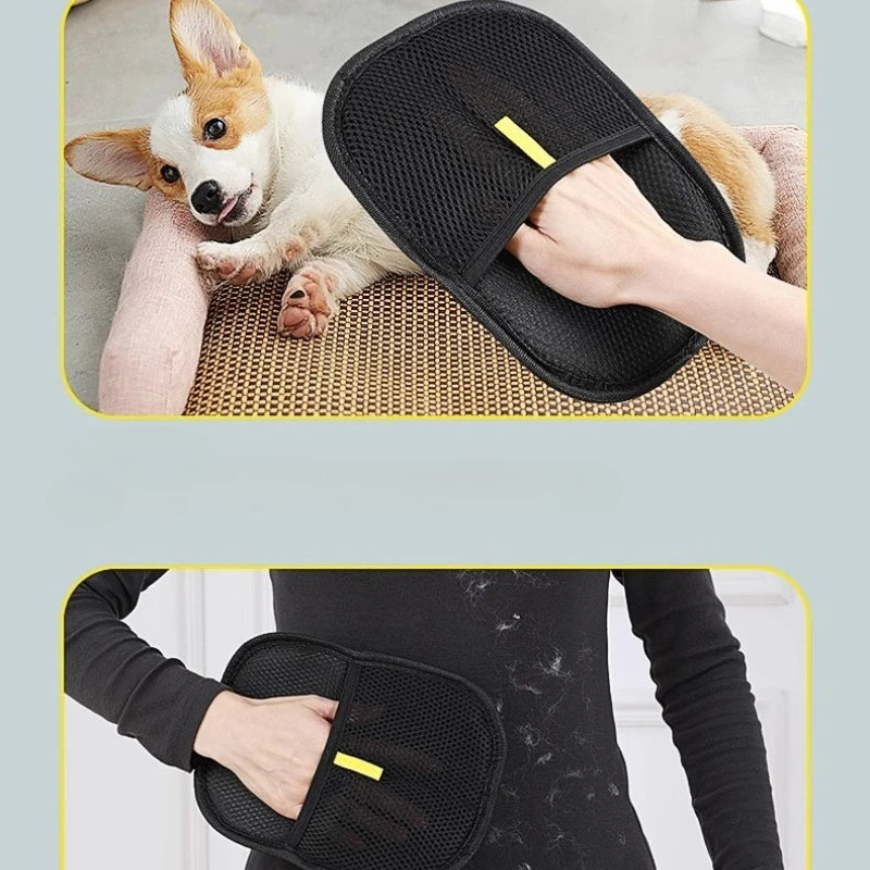 Gant Dépilateur Lavable pour Animaux – Chien & Chat