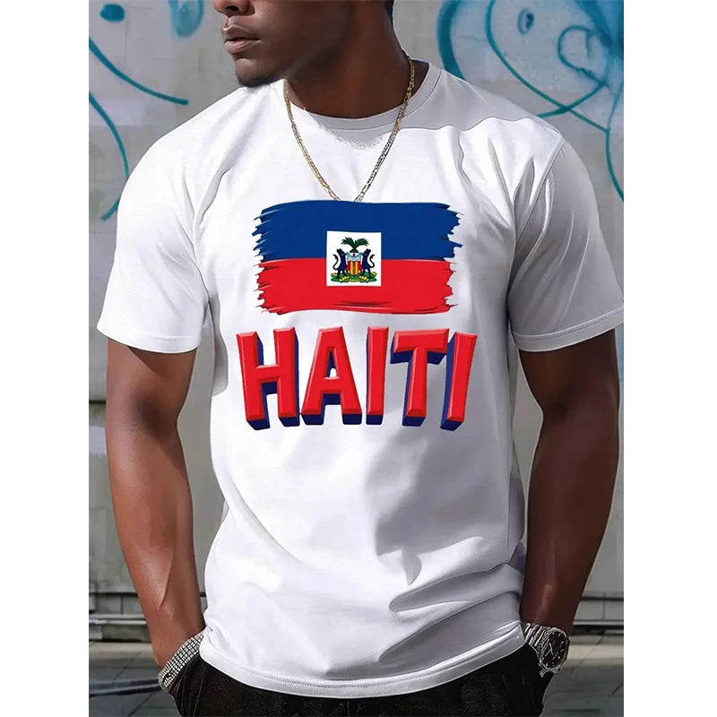 Haiti Football Fan Jersey 2026 – 3D Flag Print | Breathable | Unisex Kids & Adults | World Cup 2026