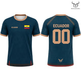 Ecuador Soccer Fan T-Shirt – Flag Print | World Cup 2026 | Men Women Kids (XXS-6XL)