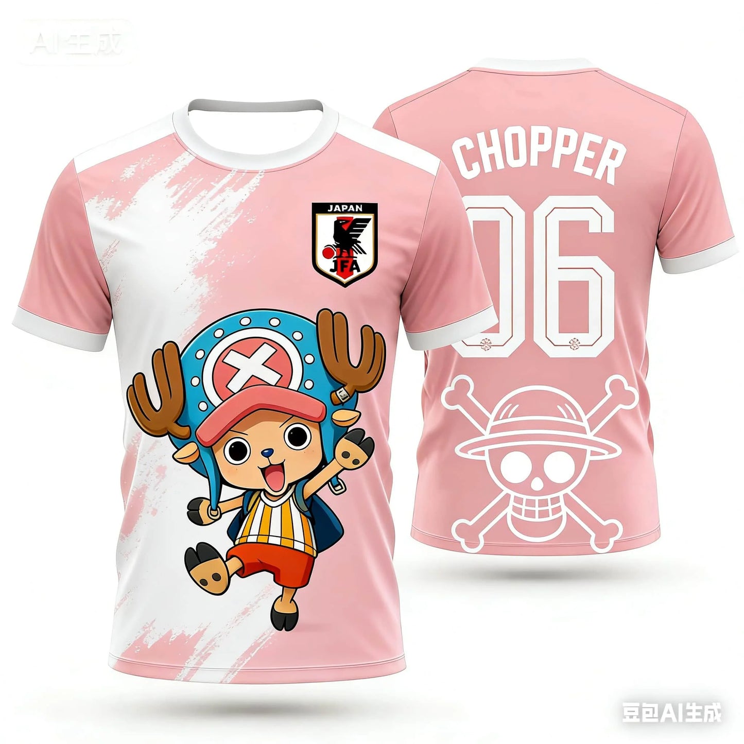 Japan One Piece Luffy Football Jersey 2026 – Quick-Dry Fan Shirt | 6 Designs | Men | World Cup 2026