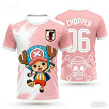 Japan One Piece Luffy Football Jersey 2026 – Quick-Dry Fan Shirt | 6 Designs | Men | World Cup 2026