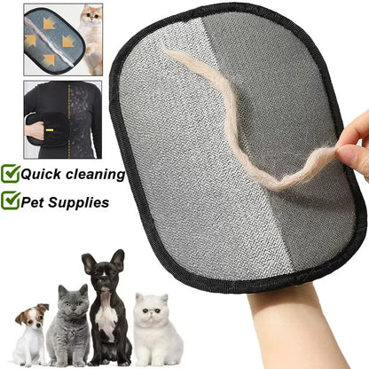Gant Dépilateur Lavable pour Animaux – Chien & Chat