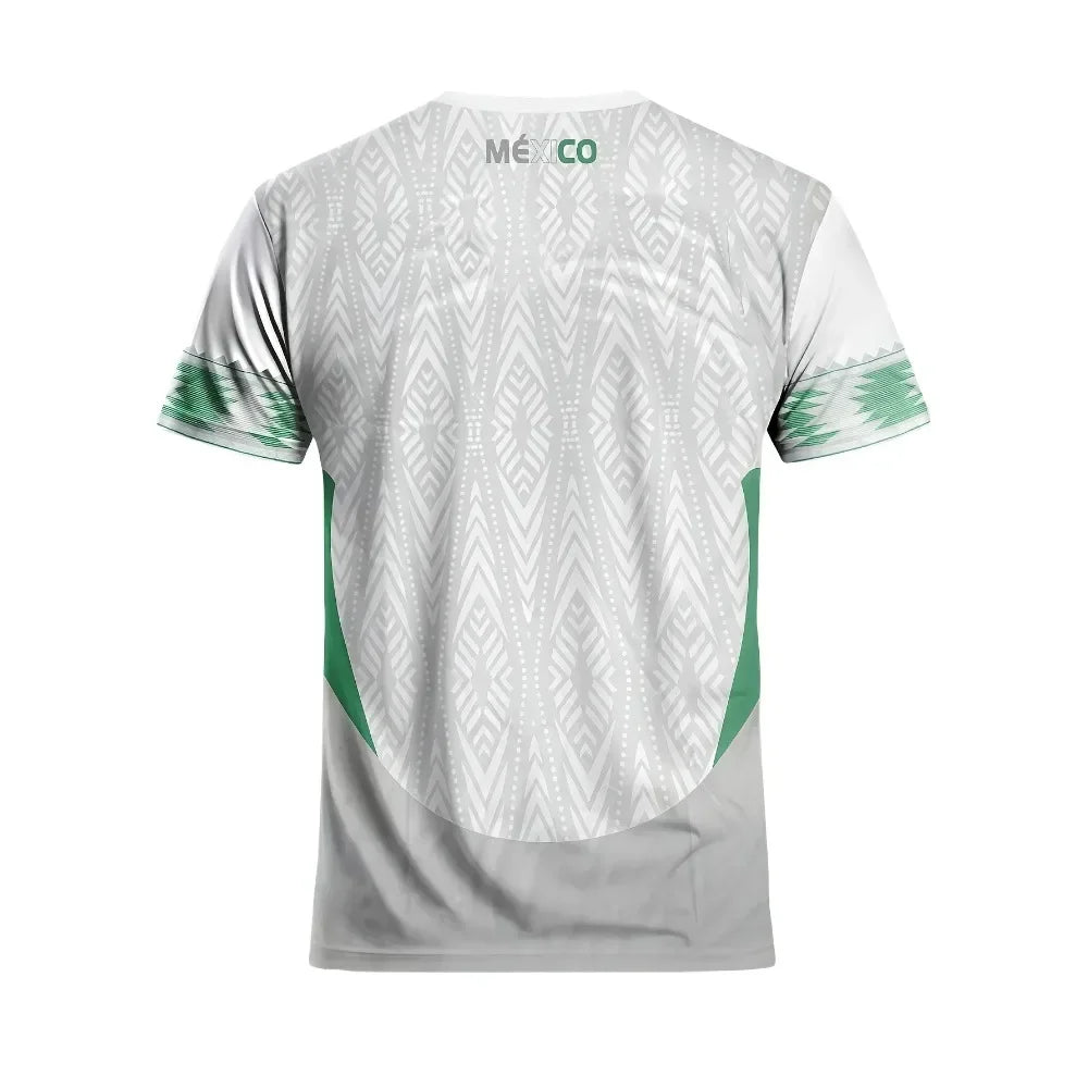 Mexico Football Jersey T-Shirt 2026 – 3D Print | Unisex | Kids & Adults | Quick-Dry