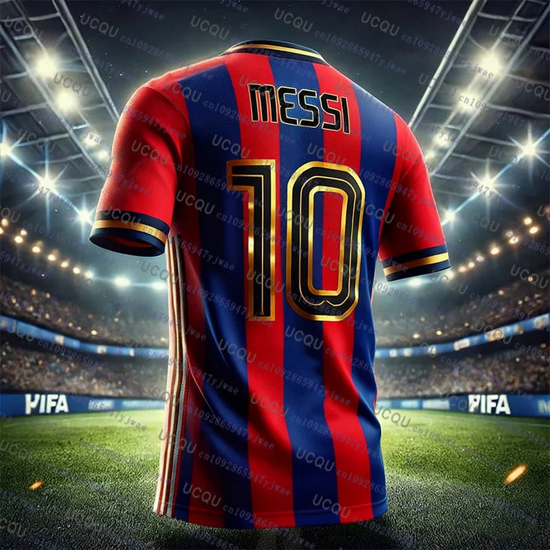 Messi #10 Graffiti 2-Piece Set 2026 – Jersey & Shorts | Oversize Unisex | Kids & Adults | World Cup