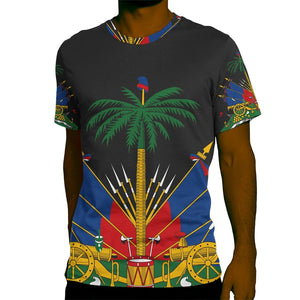 World Cup 2026 Haiti National Emblem 3D T-Shirt – Men, Women & Kids | 4T to 6XL