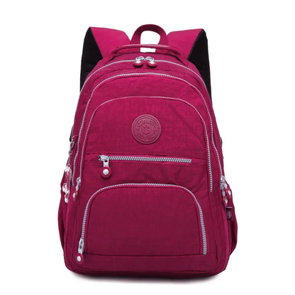 Tegaote School Backpack Student for Teenage Girl Boy 2024 Travel Back Packs Bag Women Nylon Waterproof Laptop Bagpack Unisex