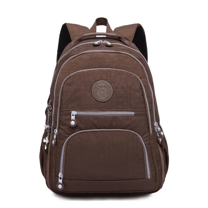 Tegaote School Backpack Student for Teenage Girl Boy 2024 Travel Back Packs Bag Women Nylon Waterproof Laptop Bagpack Unisex