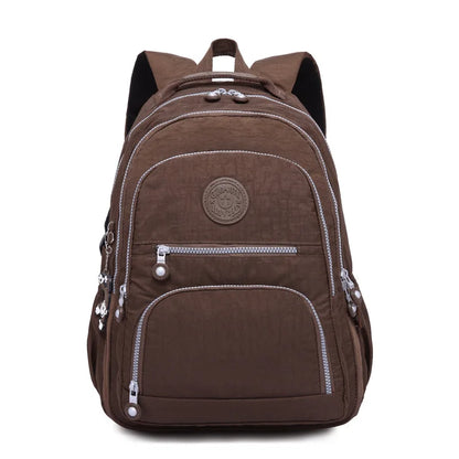 Tegaote School Backpack Student for Teenage Girl Boy 2024 Travel Back Packs Bag Women Nylon Waterproof Laptop Bagpack Unisex