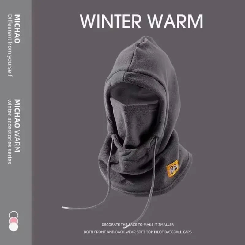 3-in-1 Winter Balaclava Hat – Windproof Fleece Mask & Neck Warmer for Men & Women (5 Colors)