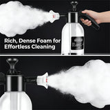 2L Pneumatic Foam Sprayer – Handheld High Pressure Car Wash & Home Disinfectant Bottle