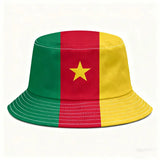 World Cup 2026 Reversible Bucket Hat – National Flag Fan Hat | 60+ Countries | Unisex | Sun Protection