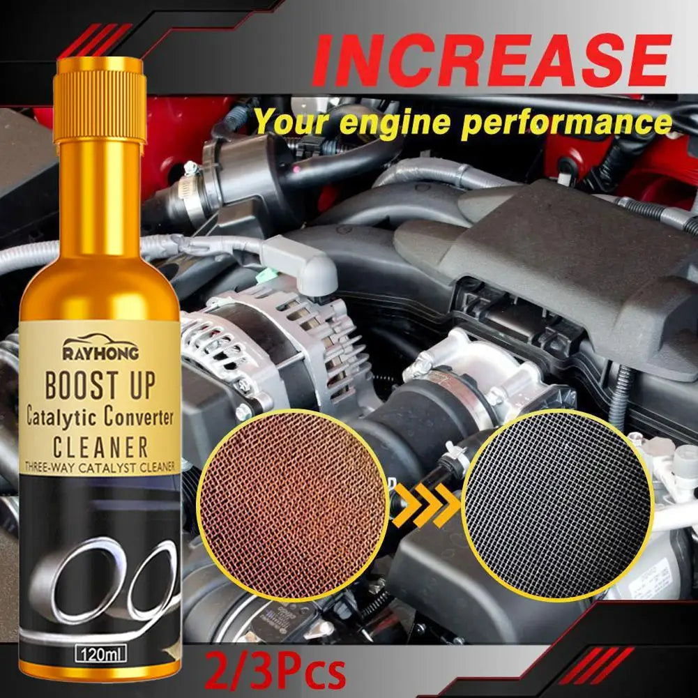 Car Catalytic Converter Cleaner 120ml – Reduce Emissions & Boost Engine Performance