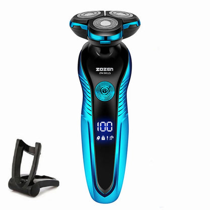 ZOZEN Electric Razor Electric Shaver Washable Rechargeable Body Hair Clipper Shaving Machine for Men Beard Trimmer Wet Dry Use