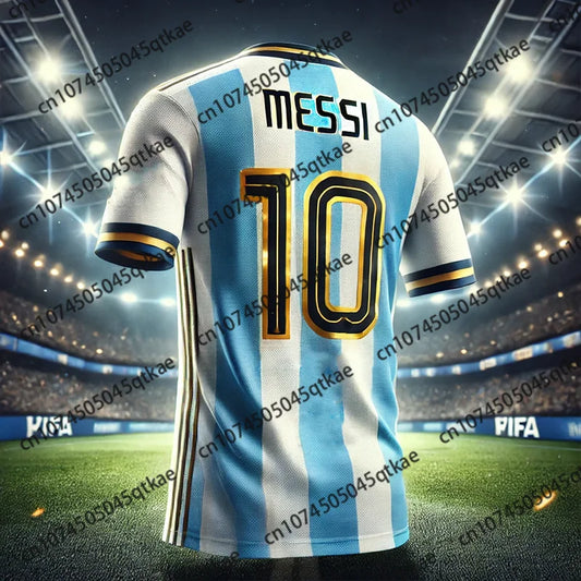 Messi #10 Graffiti 2-Piece Set 2026 – Jersey & Shorts | Oversize Unisex | Kids & Adults | World Cup