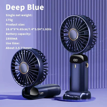 Mini Ventilateur Portable Rechargeable – Electronic USB Fan