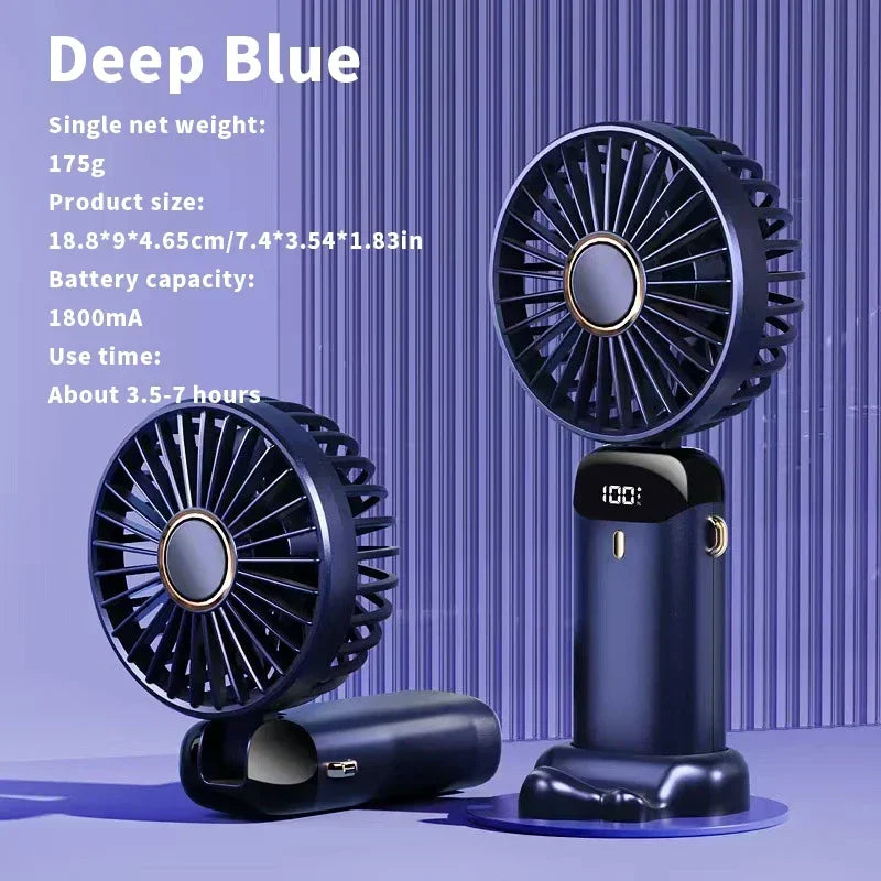 Mini Ventilateur Portable Rechargeable – Electronic USB Fan