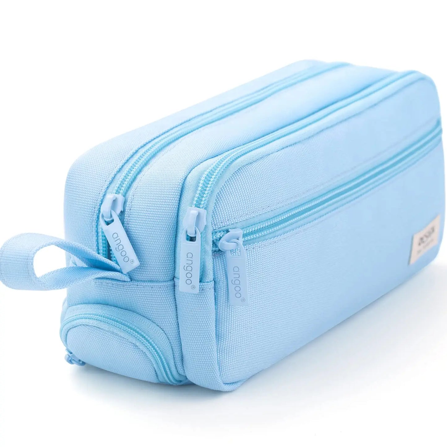 Multi-Compartment Pencil Case With Smooth Zipper, Portable and Usable as Makeup Bag. New Semester Essentials.