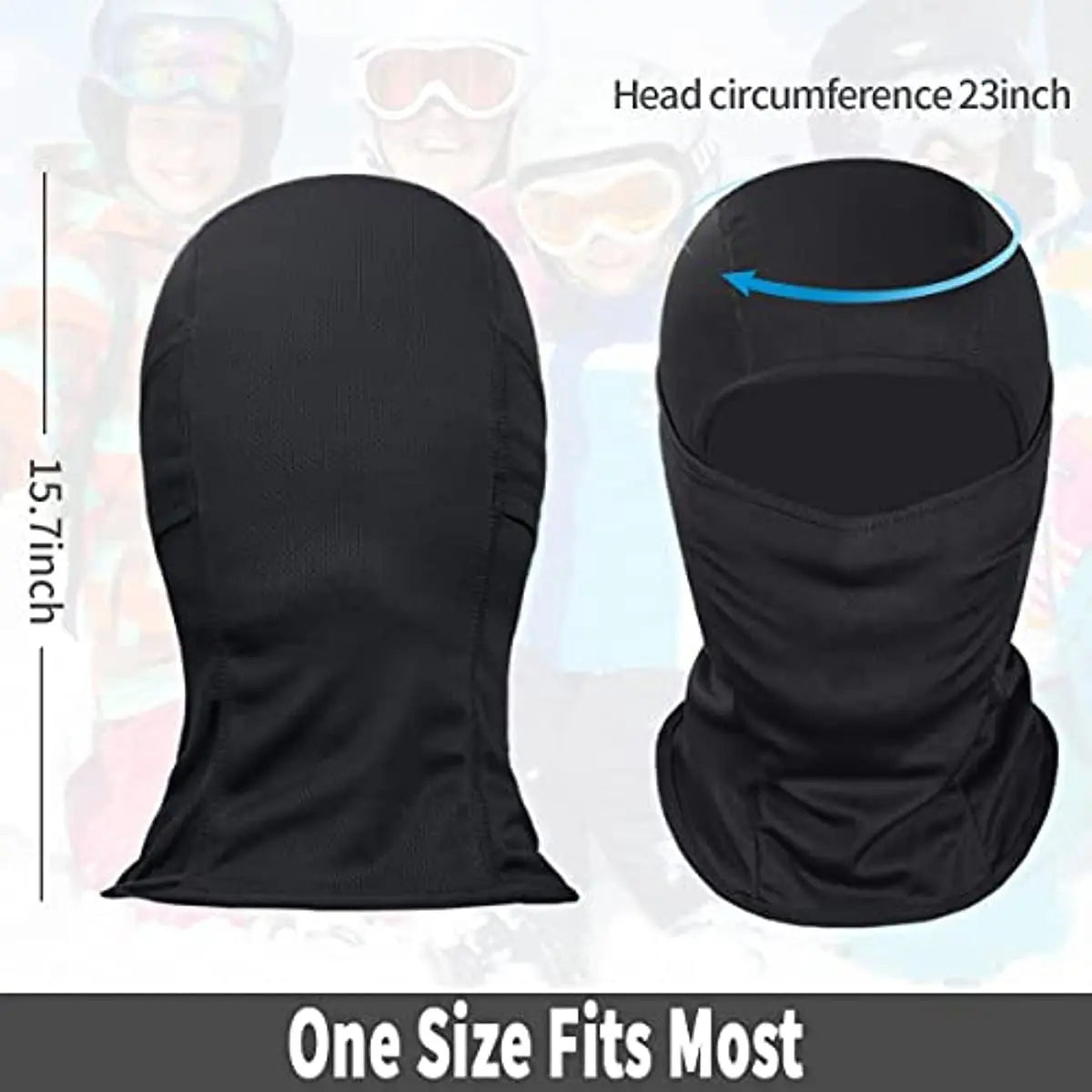 Balaclava Full Face Mask – Breathable Ski & Motorcycle Hood for Men & Women (17 Styles)