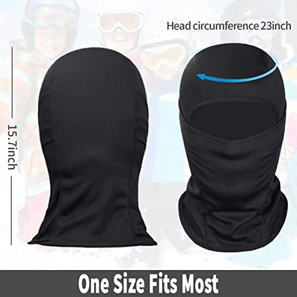 Balaclava Full Face Mask – Breathable Ski & Motorcycle Hood for Men & Women (17 Styles)