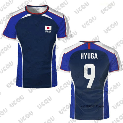 Japan Football Fan Jersey 2026 – Anime Style 3D Print | Quick-Dry | Kids & Adults | World Cup 2026
