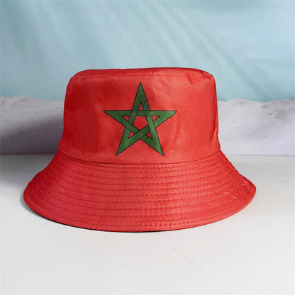 World Cup 2026 Reversible Bucket Hat – National Flag Fan Hat | 60+ Countries | Unisex | Sun Protection