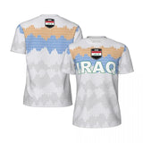 Iraq Flag 3D Print Fan T-Shirt 2026 – Oversized Streetwear | Kids & Adults | XXS-6XL | World Cup