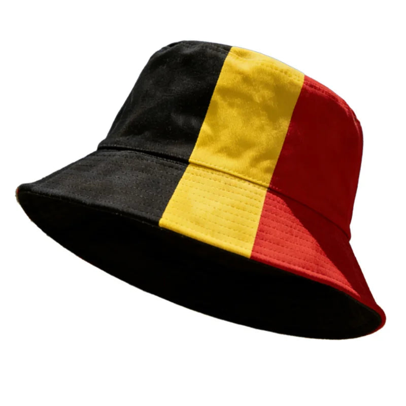 World Cup 2026 Reversible Bucket Hat – National Flag Fan Hat | 60+ Countries | Unisex | Sun Protection