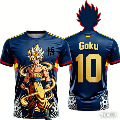 Dragon Ball 3D Print Family T-Shirt 2026 – Oversized Anime Tee | Kids & Adults | Unisex