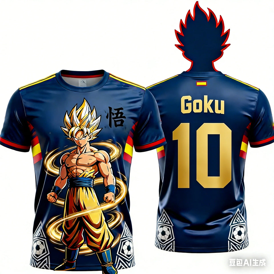 Dragon Ball 3D Print Family T-Shirt 2026 – Oversized Anime Tee | Kids & Adults | Unisex